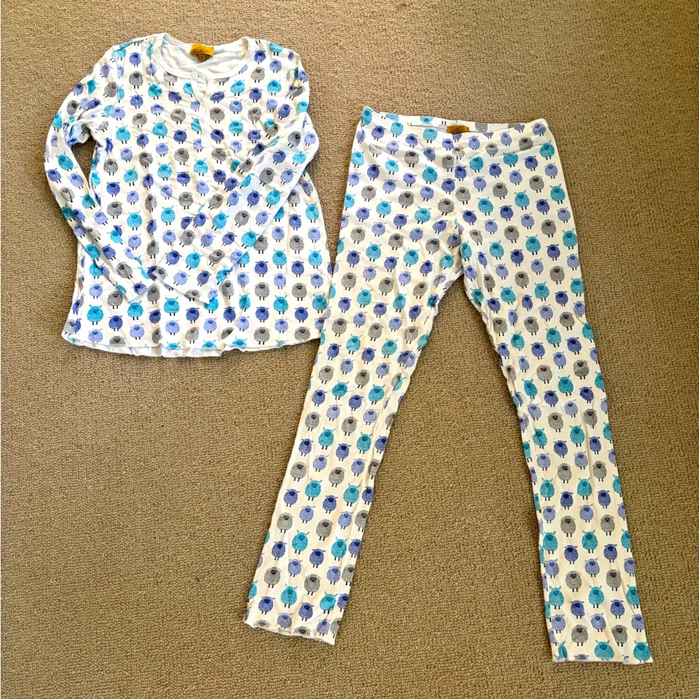 OG Roller Rabbit Sheep PJs Small